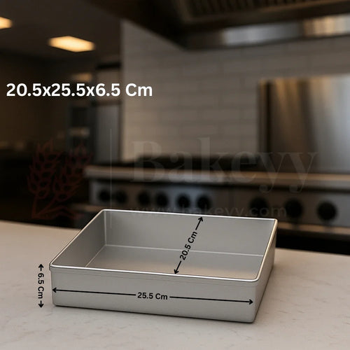 Rectangle Aluminium Cake Mould | 1 Piece