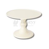 10 Inch Round | Detachable 2 Piece Cake Stand | White | 1 Piece