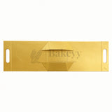 7.5x5x10 Inches | Triangular Collapsible Hamper Box | Gold | Pack of 1