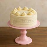 10 Inch Round | Detachable 2 Piece Cake Stand | Pink | 1 Piece