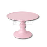 10 Inch Round | Detachable 2 Piece Cake Stand | Pink | 1 Piece