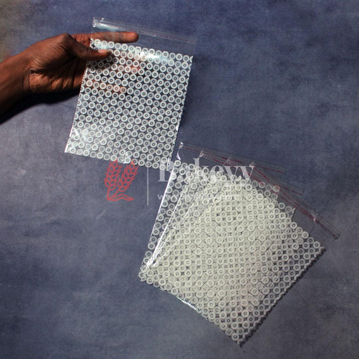 Cellophane Bags Clear Plastic Self Sealing Envelope Crystal Bag | Pack of 100 - Bakeyy.com - India - Cellophane Bags Clear Plastic Self Sealing Envelope Crystal Bag | Pack of 100 - 3x4 Inch