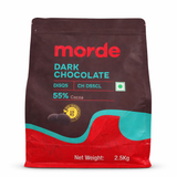Morde Dark Chocolate Discs 55% Cocoa | 2.5 Kg