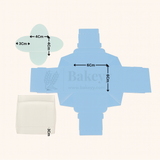 1 Cavity Chocolate Box| Blue Colour Cavity Box| Pack of 100