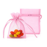 7x9Cm |Baby Pink Organza Potli Bags | Pack of 99