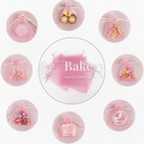 7x9Cm |Baby Pink Organza Potli Bags | Pack of 99