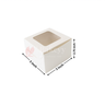 Kraft & White Brownie Box | Cookie Packaging Box- Pack of 10