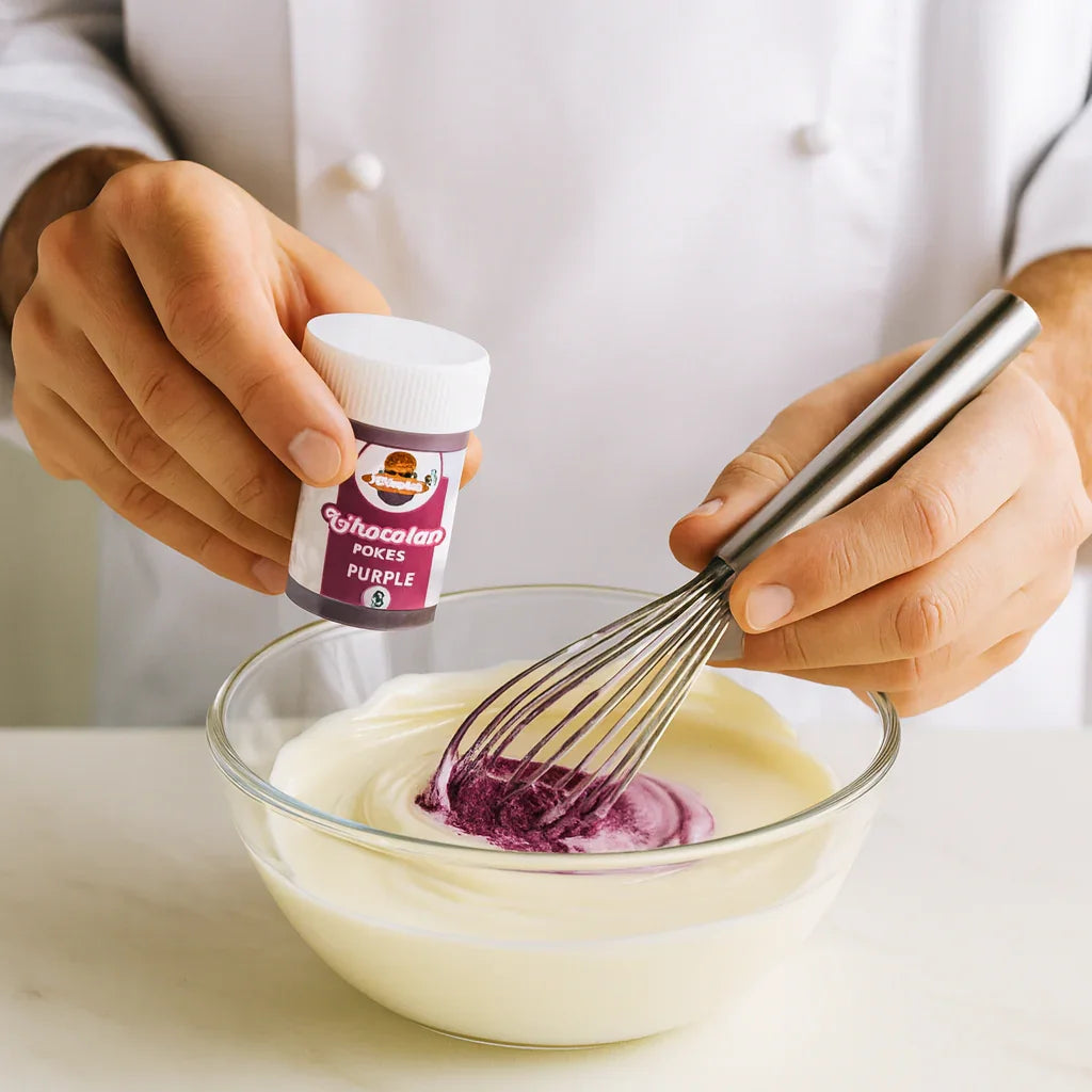 BakeHaven Chocolate Colour- Purple| 5 Gram