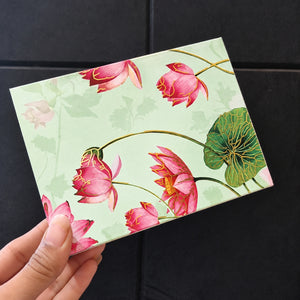 Printed Floral Chocolate Box with Golden Cavity | 3 Designs | Pack of 25