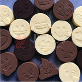Silicone Funny Emoji Face Chocolate Mould - 28 Cavity Decorative Tray | 1 Piece