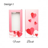 Chocolate Bar Box | Chocolate Bar Gift Box with Window | Chocolate Packaging Box | Pack Of 10