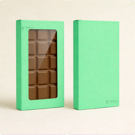 Chocolate Bar Packaging Box with Window | Premium Chocolate Gift Box | Multiple Colors Available | Pack of 50