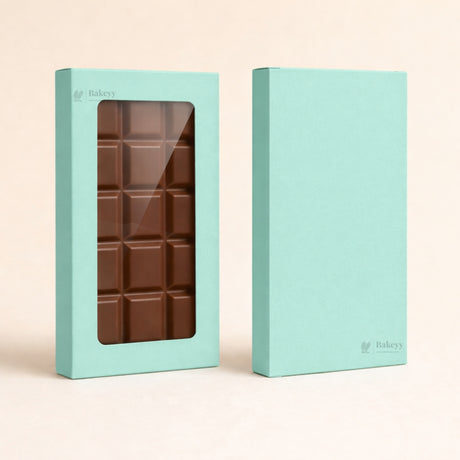 Chocolate Bar Packaging Box with Window | Premium Chocolate Gift Box | 3 Colors Available | Pack of 50