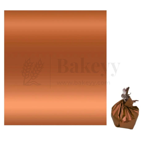 Matt Chocolate Wrapper | Pack of 200 - Bakeyy.com - India - Matt Chocolate Wrapper | Pack of 200 - Copper