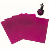 Matt Chocolate Wrapper | Pack of 200 - Bakeyy.com - India - Matt Chocolate Wrapper | Pack of 200 - Onion Pink
