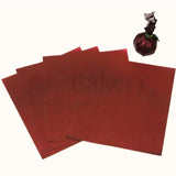 Matt Chocolate Wrapper | Pack of 200 - Bakeyy.com - India - Matt Chocolate Wrapper | Pack of 200 - Maroon