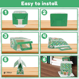 Christmas House Shaped Gift Box | Christmas Goodie Box | Christmas Gifting Box | Pack of 10