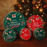 Christmas Print Dream Tin Box