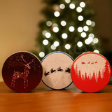 Christmas Assorted  Prints Dream Cake Tin Box