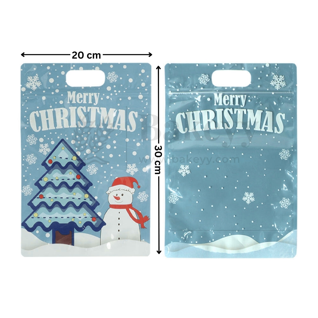Merry Christmas Santa Ziplock Pouch | Pack of 50