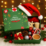 Christmas Print Rigid Hamper Boxes | Perfect for Christmas Gifting | 1 Piece