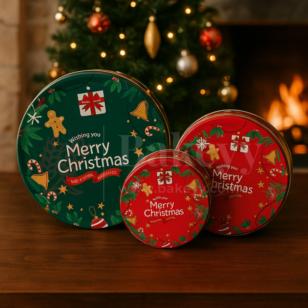 Christmas Print Dream Tin Box