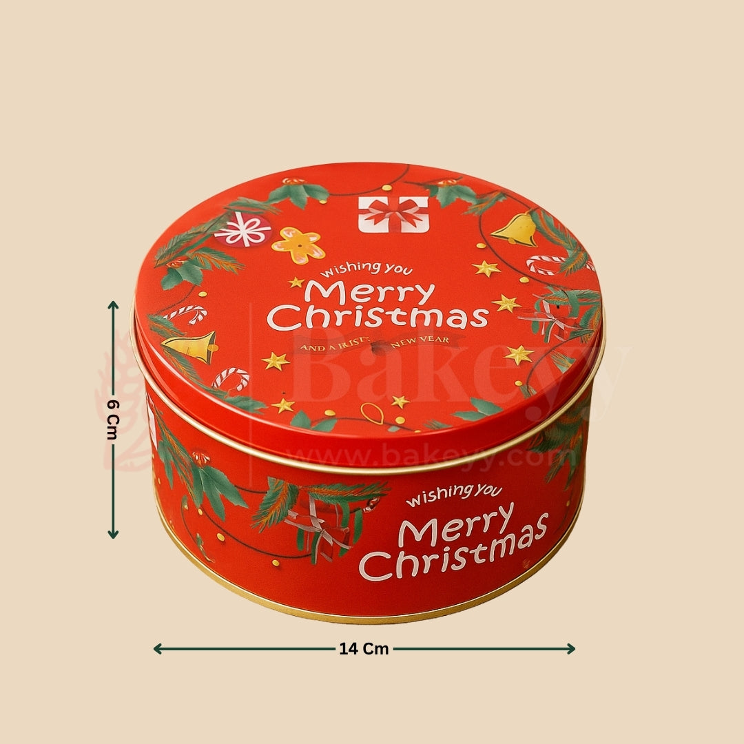 Christmas Print Dream Tin Box
