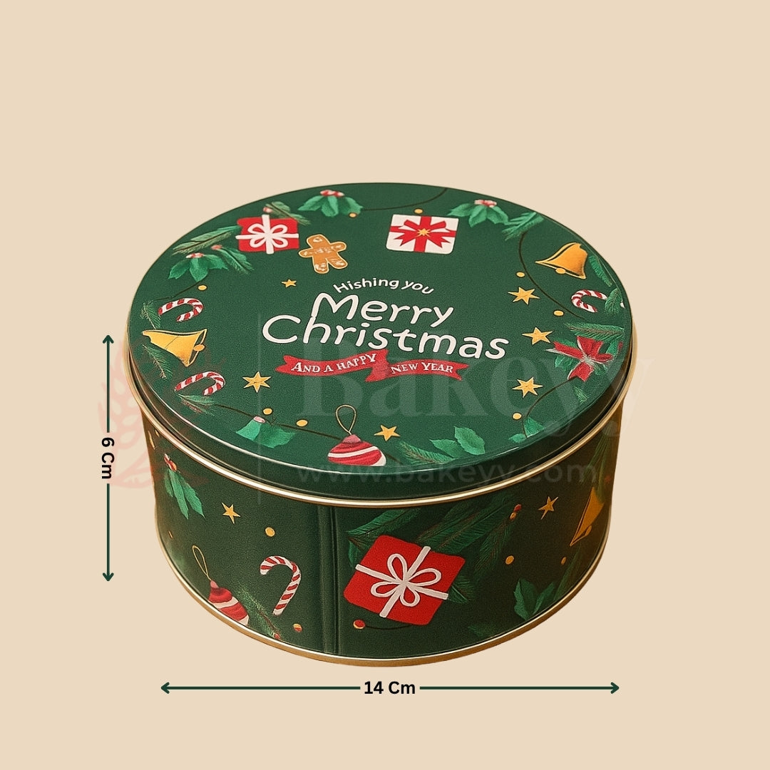 Christmas Print Dream Tin Box