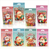 Christmas Print Ziplock Pouches | Pack of 50
