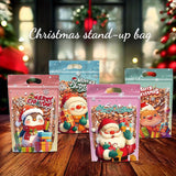 Christmas Print Ziplock Pouches | Pack of 50