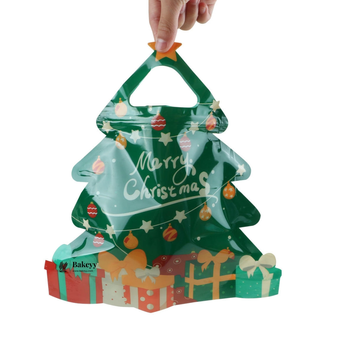 Christmas Theme Ziplock Pouches | Pack of 50