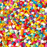 Heart-Shaped Sugar Confetti | Edible Cake & Dessert Decorations | Metallic Finish | 200 gm