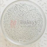 Vermicelli Shaped Sugar Confetti | Edible Cake & Dessert Decorations | Metallic Finish | 200 gm