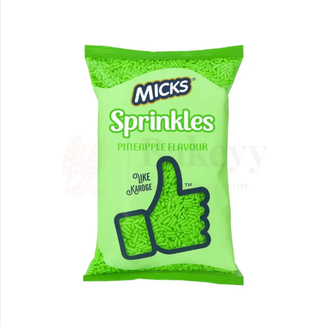 Micks Flavoured Sprinkles | Premium Baking Toppings | 200g