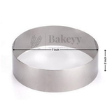 Stainless Steel Round Cake Cutter | Cutting Ring | 1 Piece