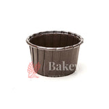 Brown Cupcake Mould | Chocolava Cup Mould |Cup Cake Liners | Laminated Cupcake Mould | Pack of 50