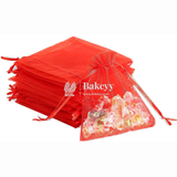 Organza Potli Bag - Bakeyy.com - India - Organza Potli Bag - Light Pink / 7x9Cm-Pack of 99