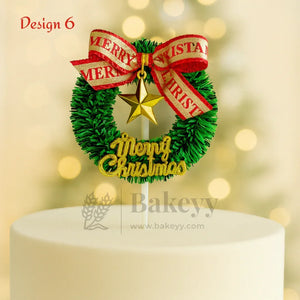 Christmas_cake_toppers_28 - Bakeyy.com