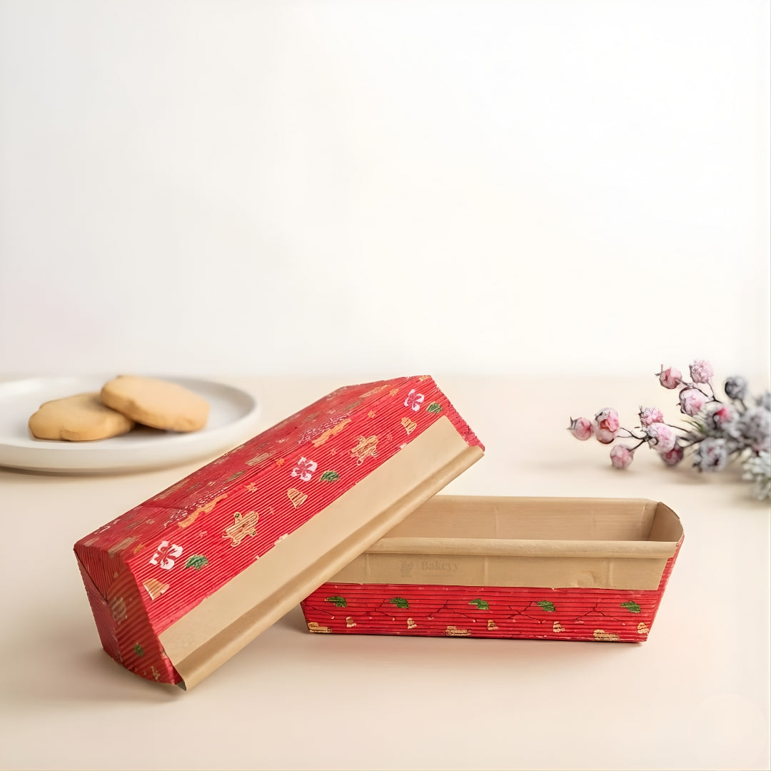 Christmas Bake and Serve Container | Christmas Print | Oven Safe