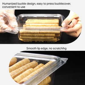 ClearPlasticFoodContainerwithHingedLid_3 - Bakeyy.com