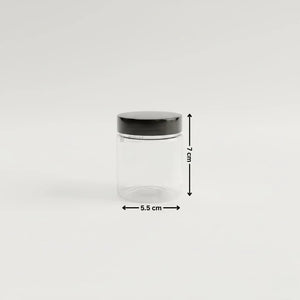 ClearPlasticStorageJarswithAirtightScrewLid_1_43f70eae-f0b4-41cf-831f-70a9731e5325 - Bakeyy.com