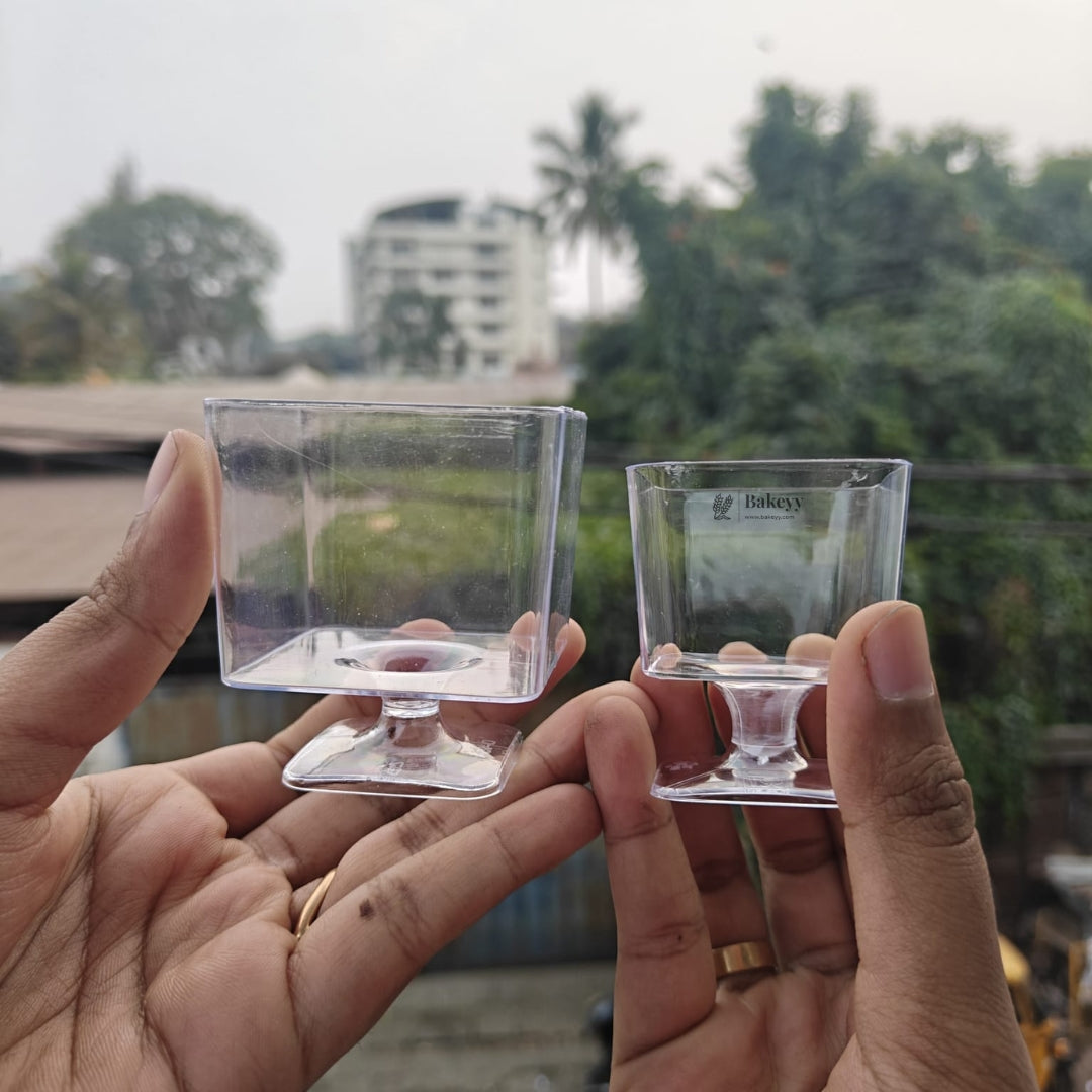 Clear Acrylic Dessert Cup Mini | D51 & D15 | Pack of 24