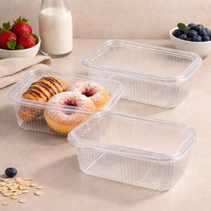 Clear_Plastic_Food_Container_with_Hinged_Lid_5 - Bakeyy.com