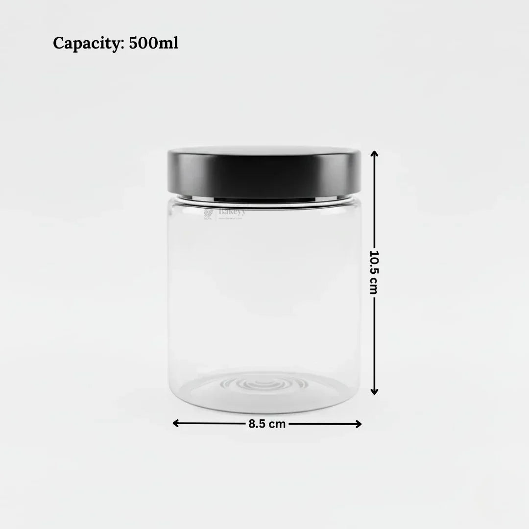 Clear_Plastic_Storage_Jars_with_Airtight_Screw_Lid_18 - Bakeyy.com