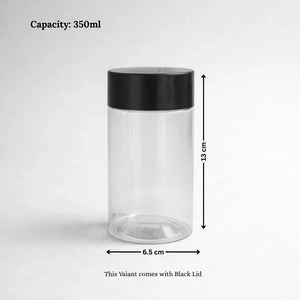 Clear_Plastic_Storage_Jars_with_Airtight_Screw_Lid_64 - Bakeyy.com