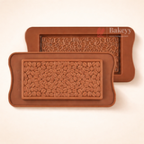 Coffee Bean Design Silicone Bar Chocolate Mould