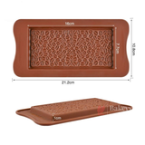 Coffee Bean Design Silicone Bar Chocolate Mould