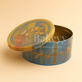 Vintage Bird & Floral Metal Tin Box | Pack of 1 - Bakeyy.com - India - Vintage Bird & Floral Metal Tin Box | Pack of 1 - Default Title