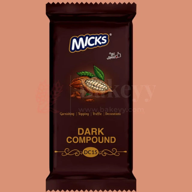Micks Dark Compound | 500 Gram - Bakeyy.com - India - Micks Dark Compound | 500 Gram - Default Title