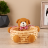 Cute Teddy Basket for Gifting, Hampers & Home Décor | Pack of 1